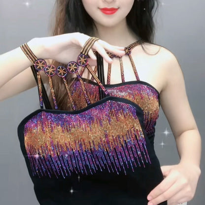 Women's Fashionable Beauty Back Slimming Iron-on Vest