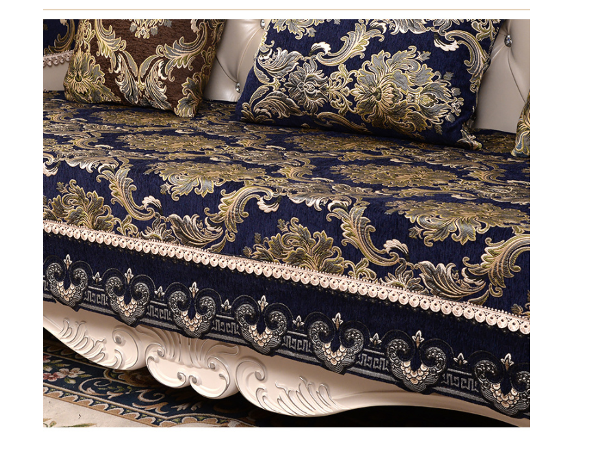 Non-slip high-grade light luxury sofa cushion cover
