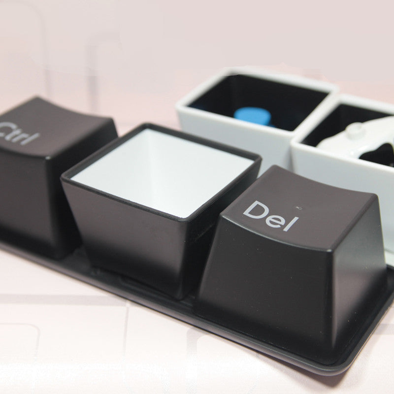 Keyboard shape teacup drinking cup