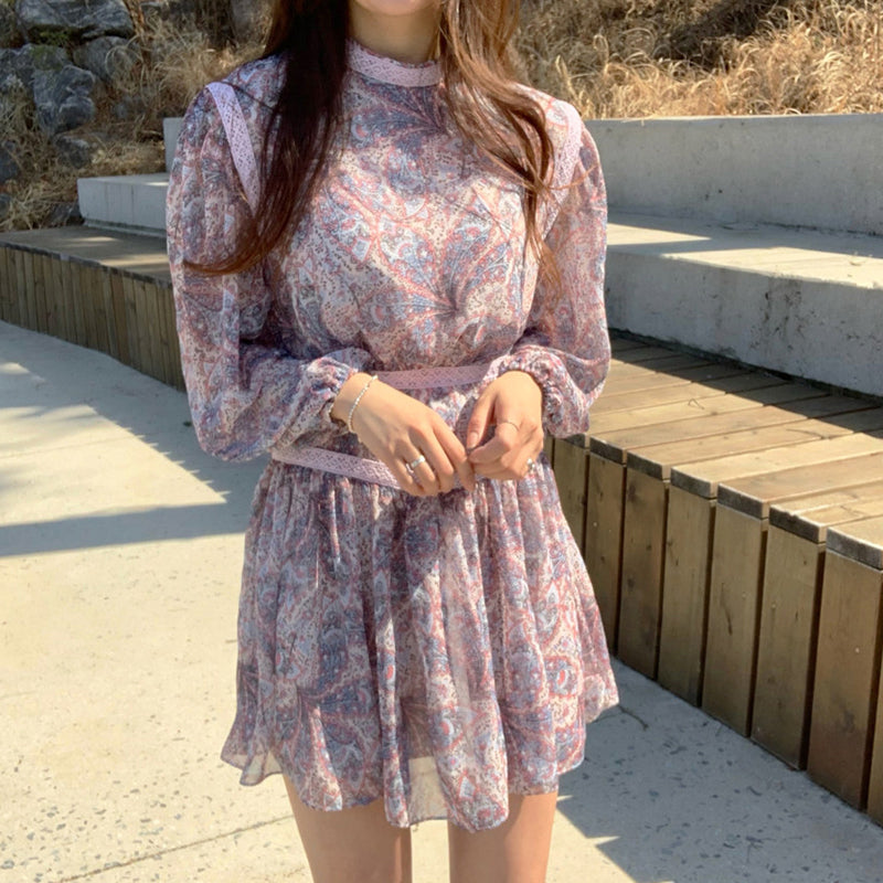 Fashion print dress