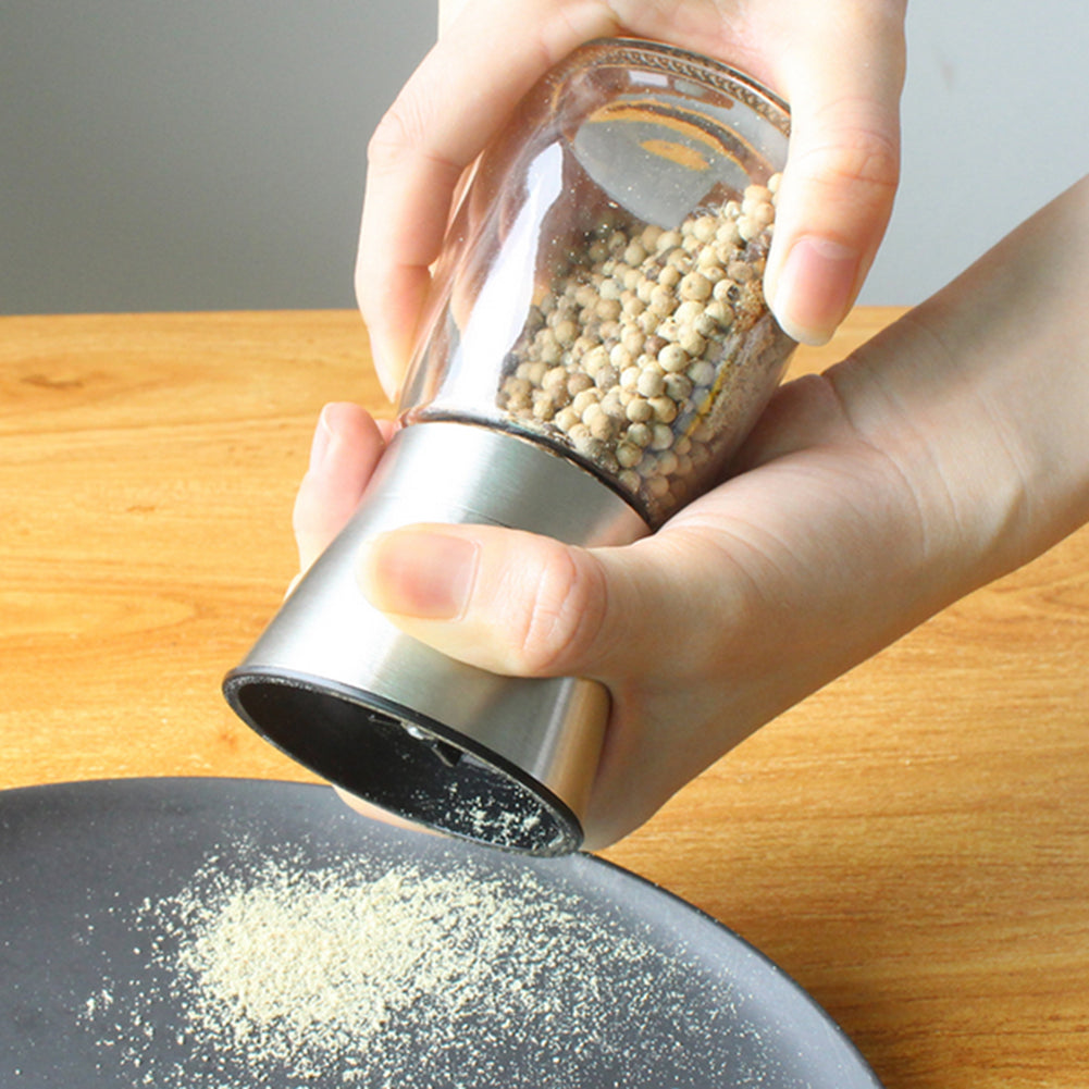 2 PcsLot Salt And Pepper Grinder Set