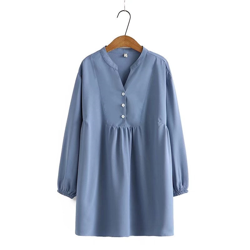 Fashionable Plus Size Women's Skirt Dress With Temperament