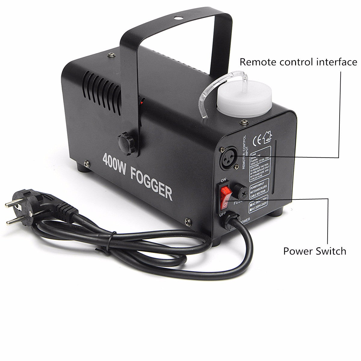 400W wire-controlled smoke machine