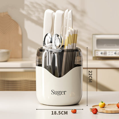 Kitchen Multi-function Rotating Knife Rack Storage Rack