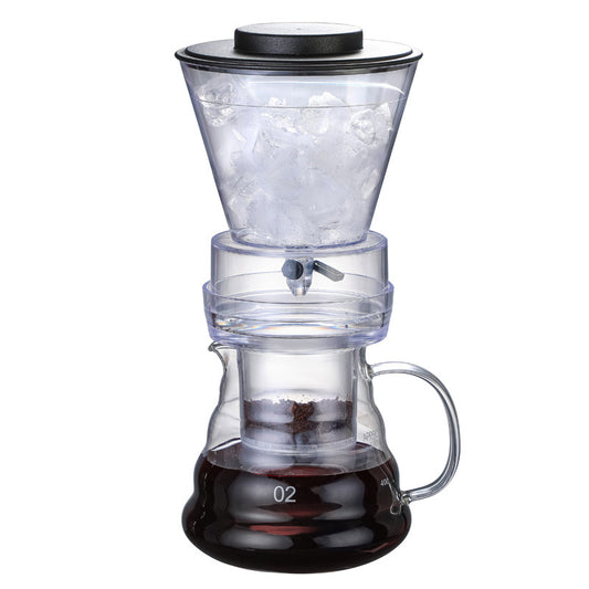 Drip-type ice brewed coffee machine