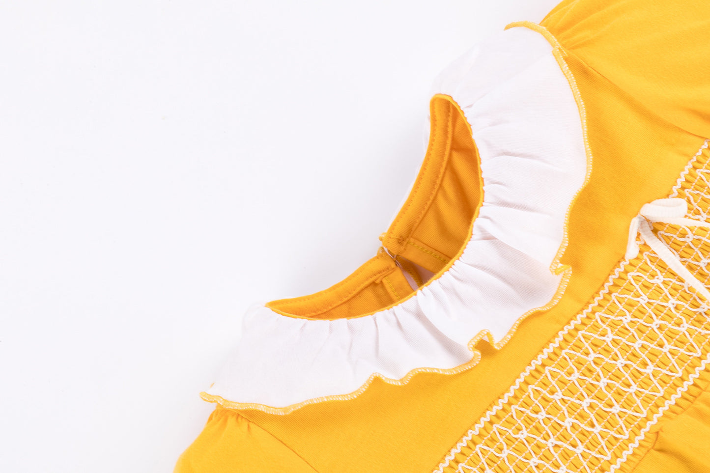 Children's skirt princess dress with puff sleeves