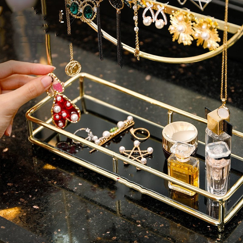 Creative screen jewelry holder jewelry storage shelf