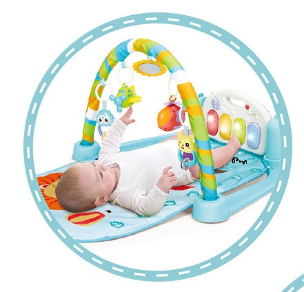 Baby pedal piano music fitness frame baby fitness blanket