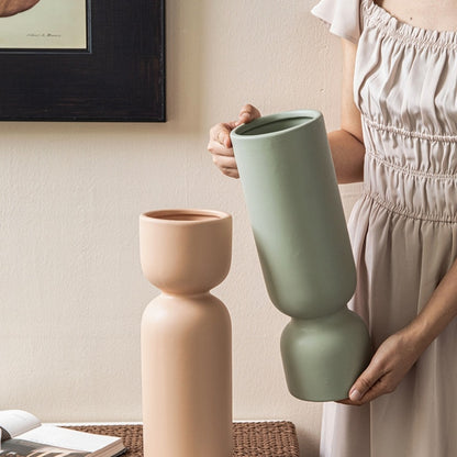 Morandi Nordic Ceramic Vase Model Room TV Cabinet Decoration Decoration