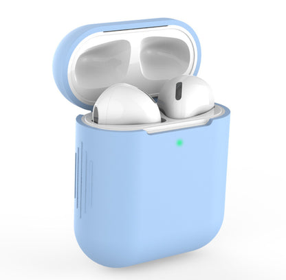 Compatible with Apple, Protective cover for wireless headset set silicone universal new airpods2