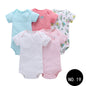 Baby Short Climb 5-piece Romper Boys and Girls Cotton One-piece Rompers