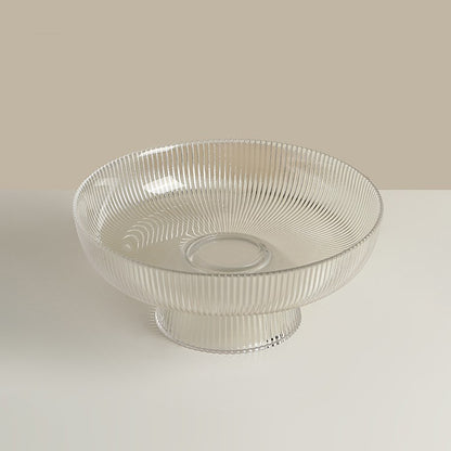 Glass Fruit Tray Living Room Coffee Table