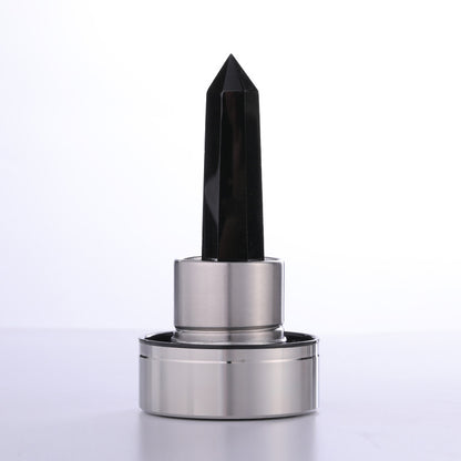 Crystal Spa Crushed Stone Glass Natural Crystal Column Energy Cup