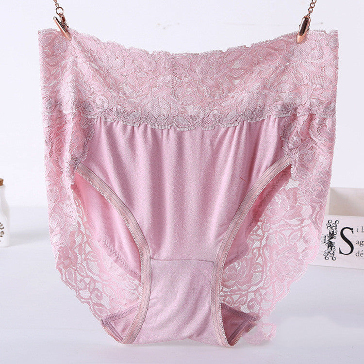 Plus Size Modal Lace Panties Women's
