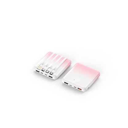 Good-looking Gradient Color Super Fast Charge Large Capacity Mobile Power Supply