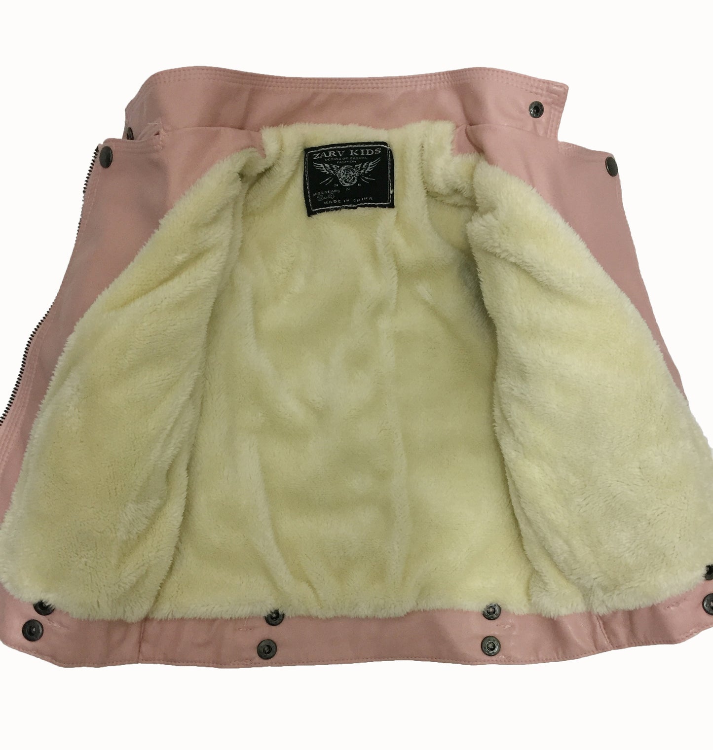 Children's clothing pilot leather jacket