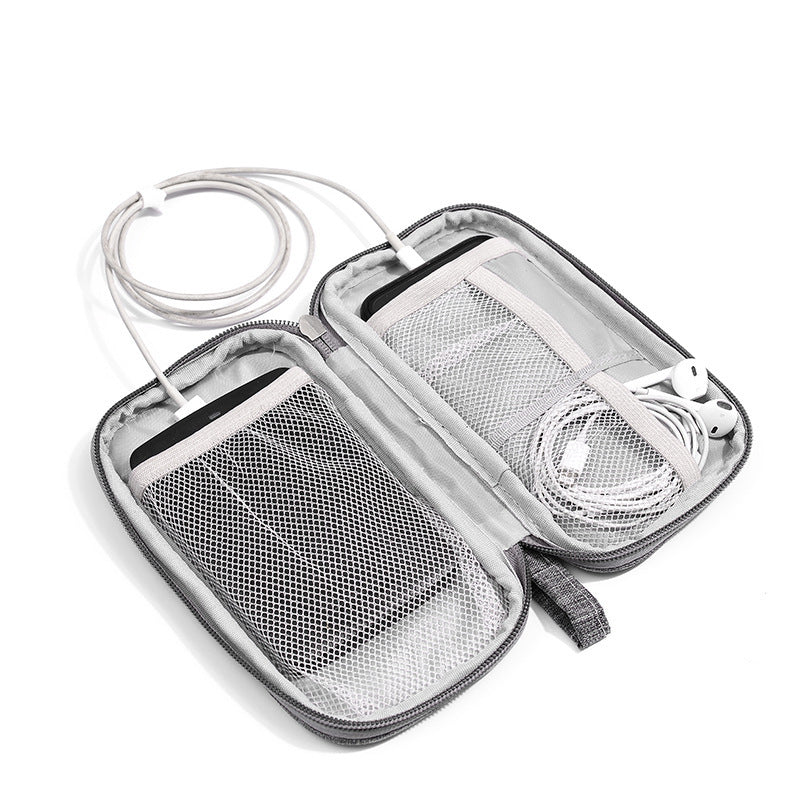 Mobile Phone Power Bank Data Cable Storage Bag