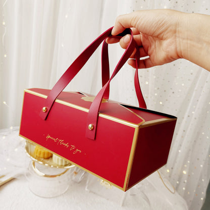 Snack Meringue Nuts Portable Packaging Gift Box