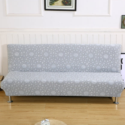 Fully surrounded one-piece sofa cover
