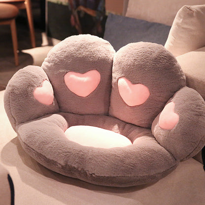 Cartoon Love Toy Cat Paw Plush Non-slip Pillow