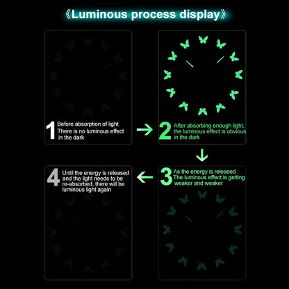 Mirror Living Room Creative Wall Clock Product Decoration