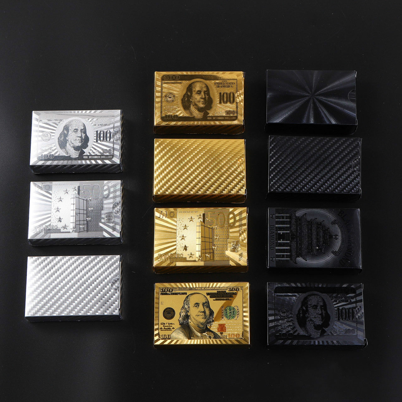 Waterproof gold foil playing CARDS