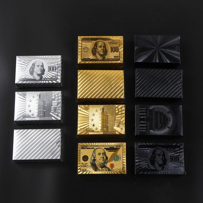 Waterproof gold foil playing CARDS