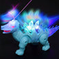 Leash Electric Dinosaur Walking Luminous Music Electric Toy