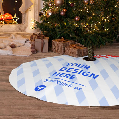 Create Your Own Glossy Textured Christmas Tree Thickened Apron