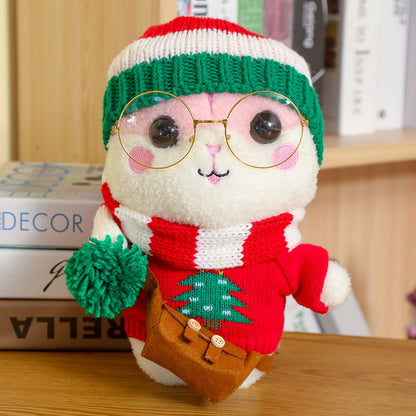 Cute net red hamster doll