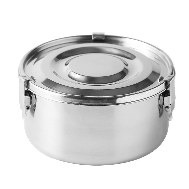 Stainless Steel Food Grade Thickened Seal With Lid Large Capacity Lunch Box