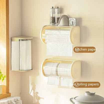 Nachuan Wall-mounted Kitchen Tissue Storage Box Household Toilet
