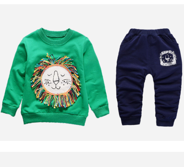 Men's and women's casual sportswear two-piece suit