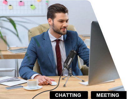 USB Microphone for laptop and Computers for Recording