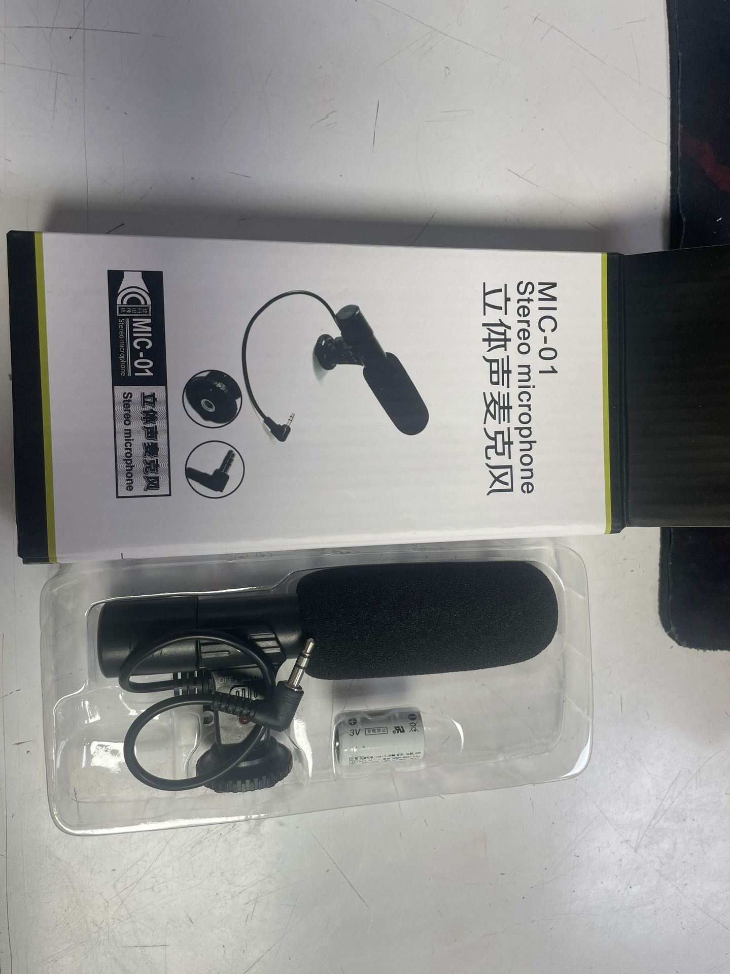 Stereo Microphone Camera Professional Interview Radio