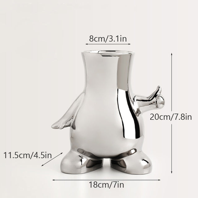 Ceramic Vase Decoration Suitable For Living Room Dining Table