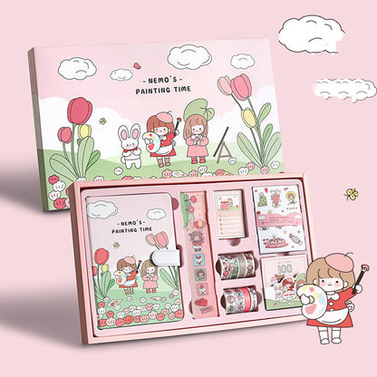187 Pieces Of Gift Box Three-dimensional Title Hand Book
