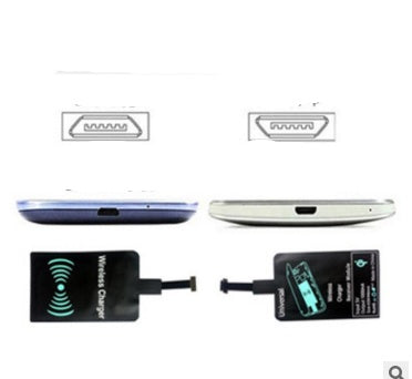 Wireless Charger USB Charging Pad For Samsung Galaxy Charger Adapter Receptor Pad Wireless Charger USB Charging Pad