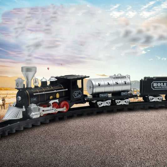 Light and sound track train