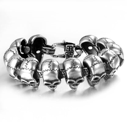Titanium Steel Casting Personalized Bracelet European And American Punk