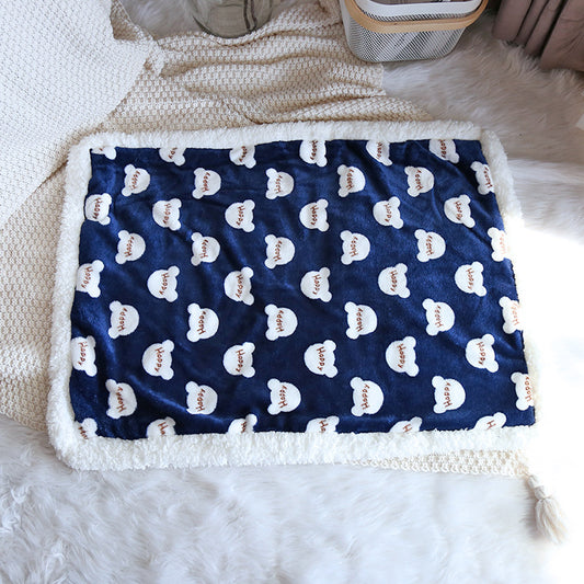 Winter Warm And Thick Flannel Pet