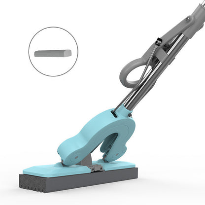 Rubber cotton absorbent water mop