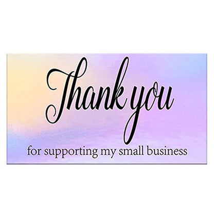 English Holiday Thank You Simple And DIY Creative Greeting Card