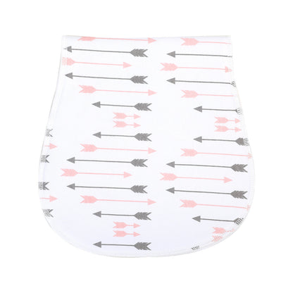 Children's breastfeeding and sweat-absorbent towel bib