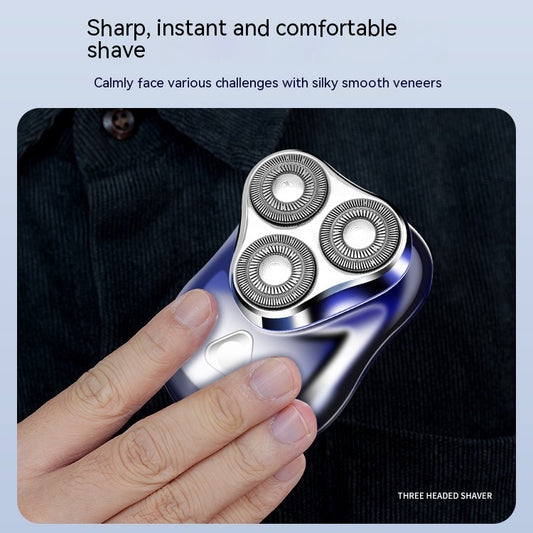 Fully Washable Portable Rechargeable Shaver