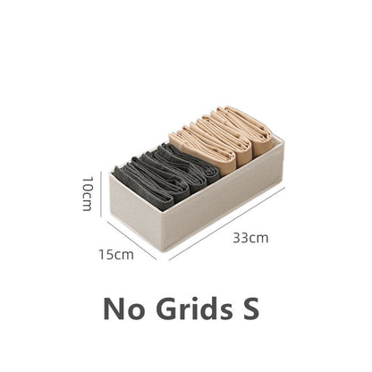 Household Fashion Cotton And Linen Clothes Storage Box