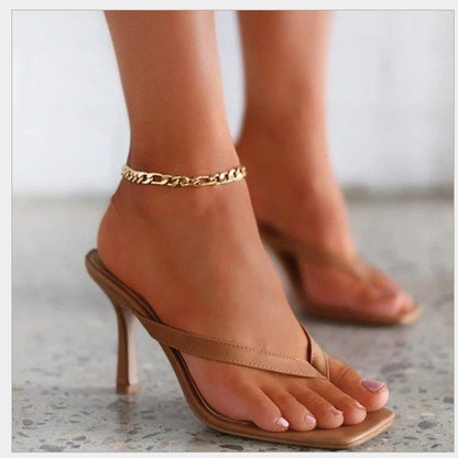 Cross-border Plus Size High Heel Sandals