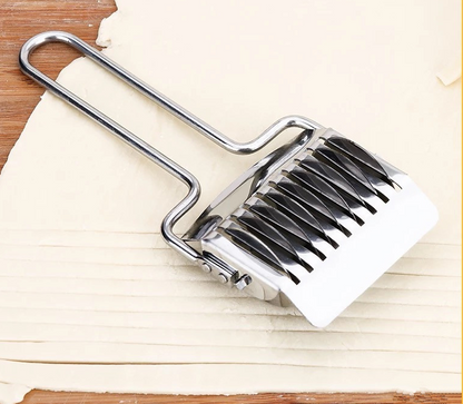 Stainless steel household manual pressing machine hand-operated multi-knife noodles machine multi-function rolling pin cutting vegetables flavors crusher