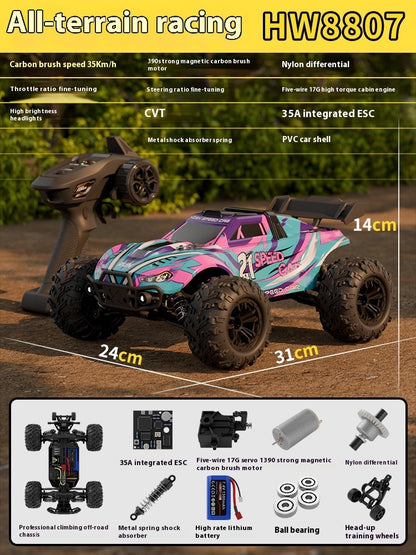 Four-wheel Drive High-speed Off-road Racing Remote Control Toy