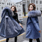 Loose plus size winter plus velvet cotton jacket